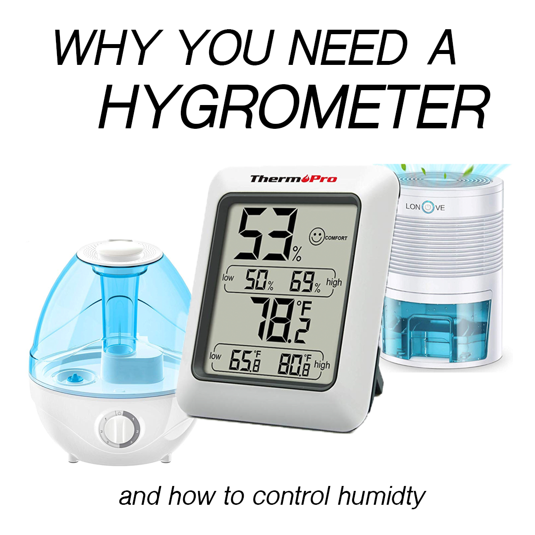 Hygrometer Room Humidity Meter For Eyelash Extensions by Pearl Lash
