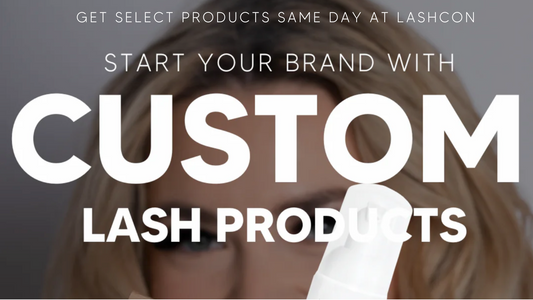 Custom Lash Supplies At Lashcon!